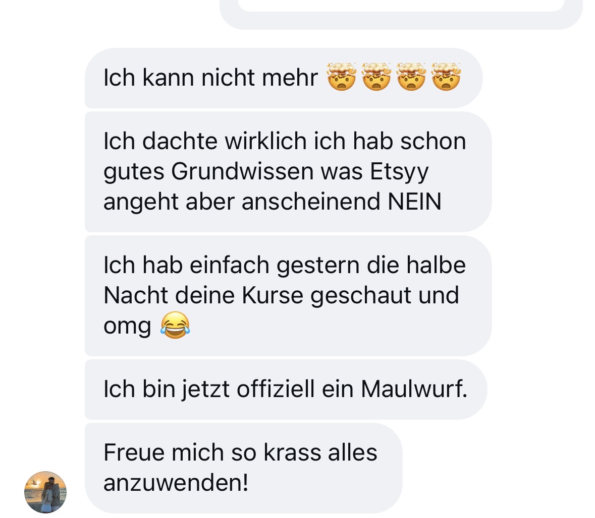Kundenfeedback zur Maulwurfmethode